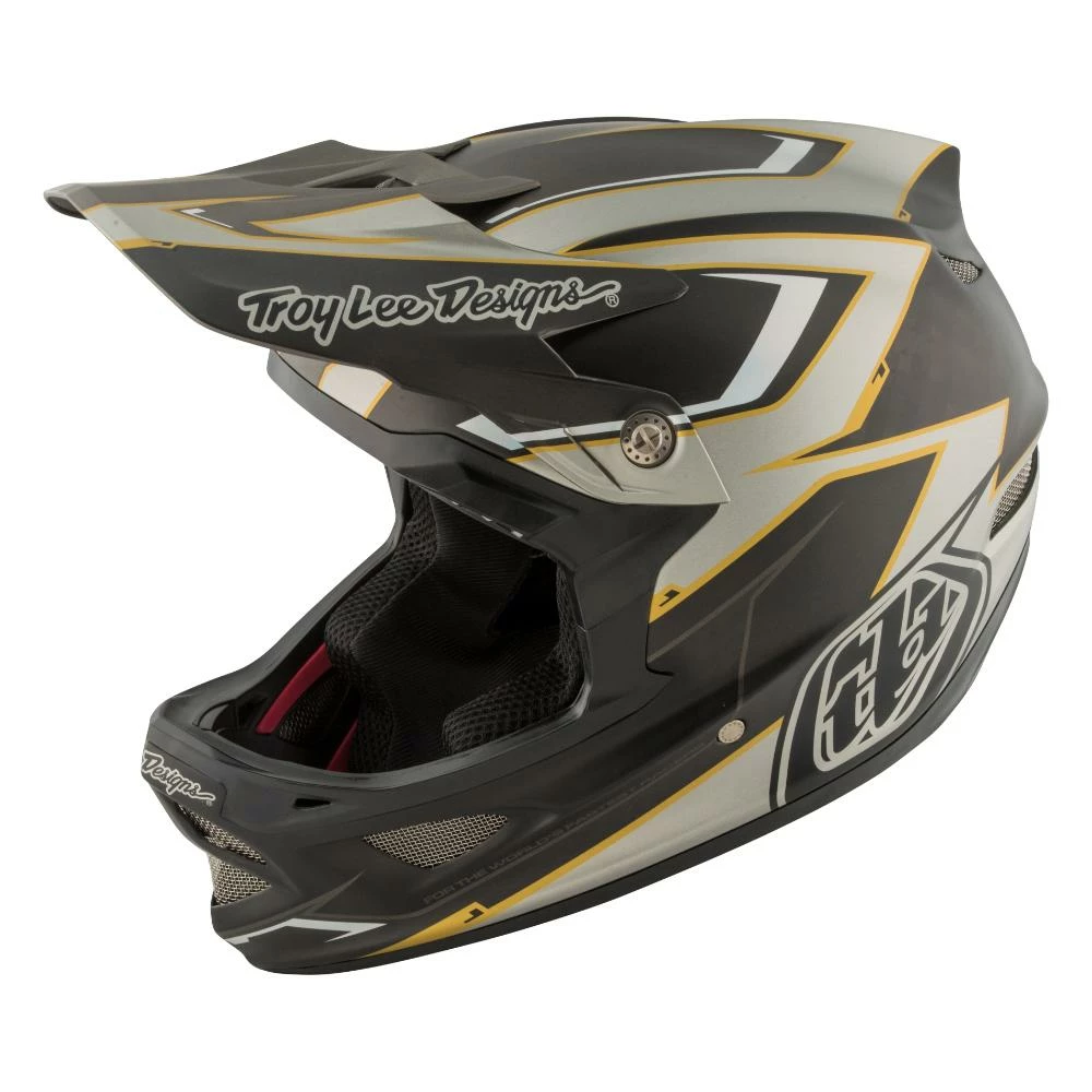 PROTECTIVE GEAR Troy Lee D3 Carbon MIPS Helmet-Cadence Gray 1 PROTECTIVE GEAR Troy Lee D3 Carbon MIPS Helmet-Cadence Gray