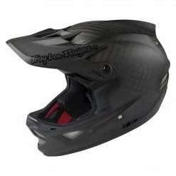 PROTECTIVE GEAR Troy Lee D3 Carbon MIPS Helmet-Midnight Black