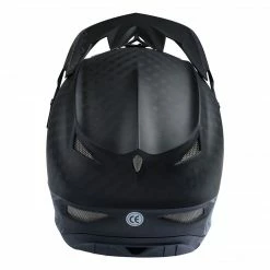 PROTECTIVE GEAR Troy Lee D3 Carbon MIPS Helmet-Midnight Black
