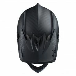 PROTECTIVE GEAR Troy Lee D3 Carbon MIPS Helmet-Midnight Black
