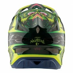 PROTECTIVE GEAR Troy Lee D3 Carbon MIPS Helmet-Nightfall Green