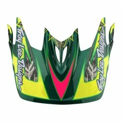 PROTECTIVE GEAR Troy Lee D3 Carbon MIPS Helmet-Nightfall Green
