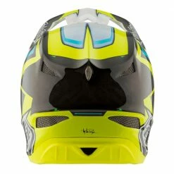 Troy Lee D3 Composite Helmet-Cadence Black/Yellow