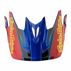 Troy Lee D3 Composite Helmet-Cadence Red/Yellow