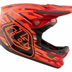 PROTECTIVE GEAR Troy Lee D3 Composite Helmet-Code Orange 15 PROTECTIVE GEAR Troy Lee D3 Composite Helmet-Code Orange