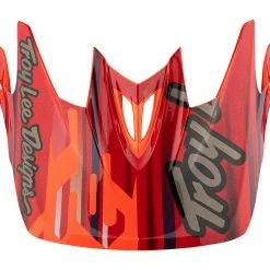 PROTECTIVE GEAR Troy Lee D3 Composite Helmet-Code Orange 16 PROTECTIVE GEAR Troy Lee D3 Composite Helmet-Code Orange