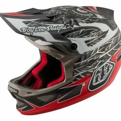 Troy Lee D3 Composite Helmet-Nightfall Black PROTECTIVE GEAR