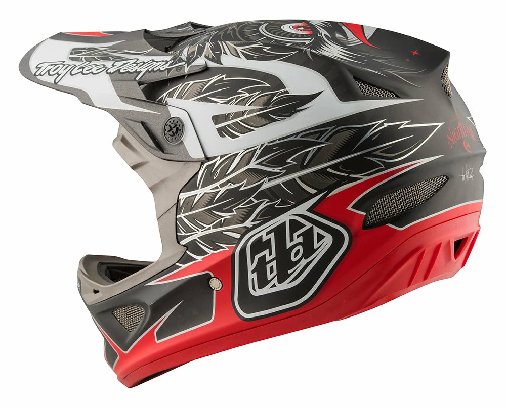 Troy Lee D3 Composite Helmet-Nightfall Black PROTECTIVE GEAR 3 Troy Lee D3 Composite Helmet-Nightfall Black PROTECTIVE GEAR