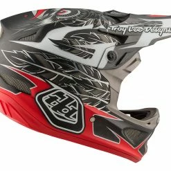 Troy Lee D3 Composite Helmet-Nightfall Black PROTECTIVE GEAR