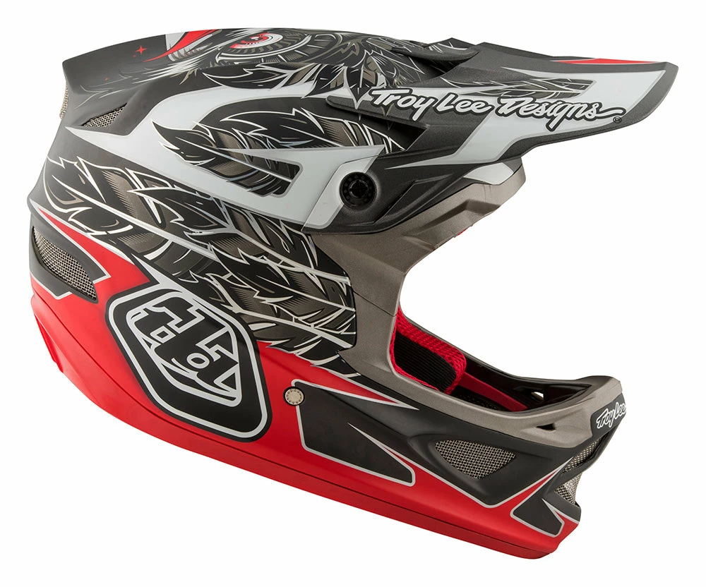 Troy Lee D3 Composite Helmet-Nightfall Black PROTECTIVE GEAR 4 Troy Lee D3 Composite Helmet-Nightfall Black PROTECTIVE GEAR