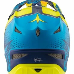Troy Lee D3 Composite Helmet-Starburst Yellow PROTECTIVE GEAR