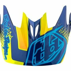 Troy Lee D3 Composite Helmet-Starburst Yellow PROTECTIVE GEAR