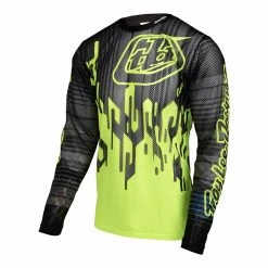 Troy Lee Sprint Air Jersey-Code Flo Yellow RACE WEAR