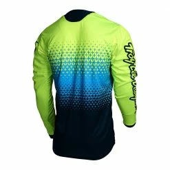 Troy Lee Sprint Jersey-Starburst Fluorescent Yellow