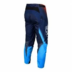 Troy Lee Sprint Pants-Starburst Navy/Orange RACE WEAR