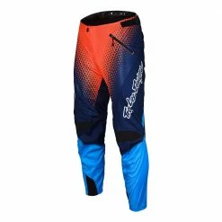 Troy Lee Sprint Pants-Starburst Navy/Orange RACE WEAR