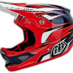 Troy Lee 2015 D3 Comp Helmet-Evo Red PROTECTIVE GEAR