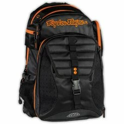 Troy Lee Ignition Backpack-Black/Orange
