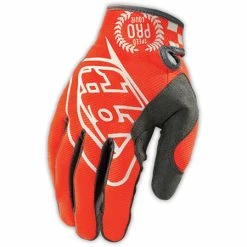 Troy Lee SE Gloves-Orange