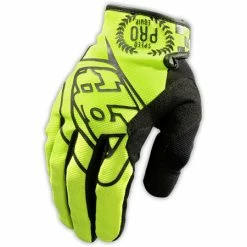 Troy Lee SE Gloves-Yellow