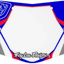 Troy Lee Snap Number Plate-Red/White/Blue Numbers/Plates/Padsets