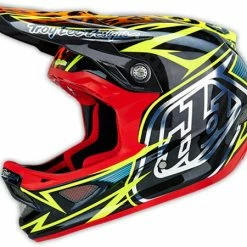 Troy Lee 2015 D3 Carbon Helmet-Speeda Yellow