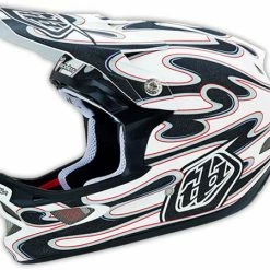 Troy Lee 2015 D3 Comp Helmet-Squirt White