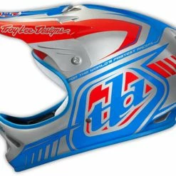 Troy Lee 2013 D2 Delta Composite Helmet-Silver/Blue 10 Troy Lee 2013 D2 Delta Composite Helmet-Silver/Blue