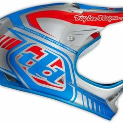 Troy Lee 2013 D2 Delta Composite Helmet-Silver/Blue 12 Troy Lee 2013 D2 Delta Composite Helmet-Silver/Blue