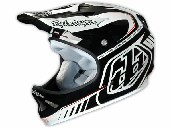 Troy Lee 2013 D2 Delta Composite Helmet-White/Black PROTECTIVE GEAR 1 Troy Lee 2013 D2 Delta Composite Helmet-White/Black PROTECTIVE GEAR