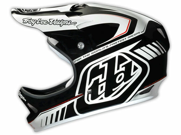 Troy Lee 2013 D2 Delta Composite Helmet-White/Black PROTECTIVE GEAR 3 Troy Lee 2013 D2 Delta Composite Helmet-White/Black PROTECTIVE GEAR