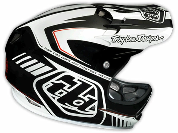 Troy Lee 2013 D2 Delta Composite Helmet-White/Black PROTECTIVE GEAR 5 Troy Lee 2013 D2 Delta Composite Helmet-White/Black PROTECTIVE GEAR