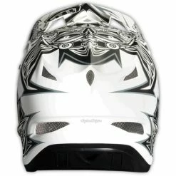Troy Lee 2013 D3 Composite Helmet-Aztec White PROTECTIVE GEAR