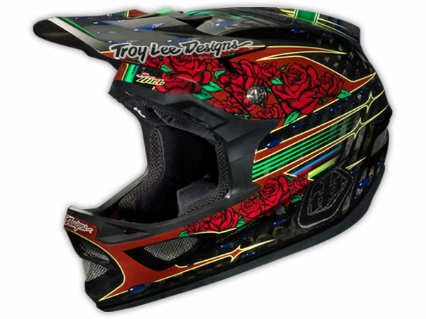 PROTECTIVE GEAR Troy Lee 2013 D3 Carbon Helmet-Sam Hill Black 1 PROTECTIVE GEAR Troy Lee 2013 D3 Carbon Helmet-Sam Hill Black