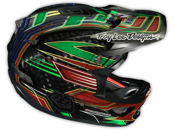 PROTECTIVE GEAR Troy Lee 2013 D3 Carbon Helmet-Sam Hill Black 7 PROTECTIVE GEAR Troy Lee 2013 D3 Carbon Helmet-Sam Hill Black