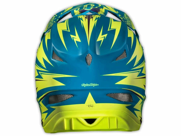 Troy Lee 2013 D3 Composite Helmet-Thunder Turquoise/Yellow 6 Troy Lee 2013 D3 Composite Helmet-Thunder Turquoise/Yellow