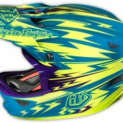 Troy Lee 2013 D3 Composite Helmet-Thunder Turquoise/Yellow 12 Troy Lee 2013 D3 Composite Helmet-Thunder Turquoise/Yellow