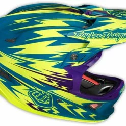 Troy Lee 2013 D3 Composite Helmet-Thunder Turquoise/Yellow 15 Troy Lee 2013 D3 Composite Helmet-Thunder Turquoise/Yellow