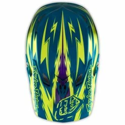 Troy Lee 2013 D3 Composite Helmet-Thunder Turquoise/Yellow 14 Troy Lee 2013 D3 Composite Helmet-Thunder Turquoise/Yellow