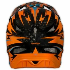 Troy Lee 2013 D3 Carbon Helmet-Thunder Orange