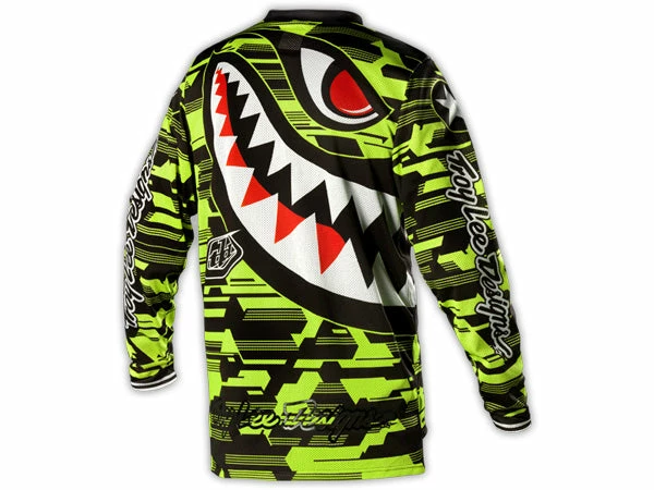 Troy Lee 2014 GP Air Race Jersey-P-51 Yellow/Black RACE WEAR
