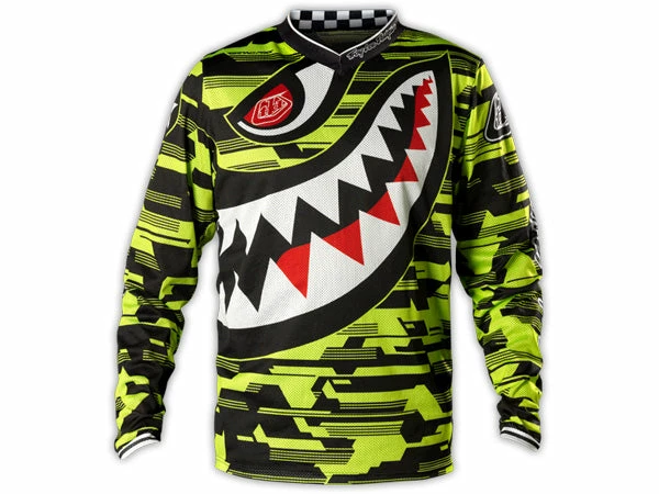 Troy Lee 2014 GP Air Race Jersey-P-51 Yellow/Black RACE WEAR