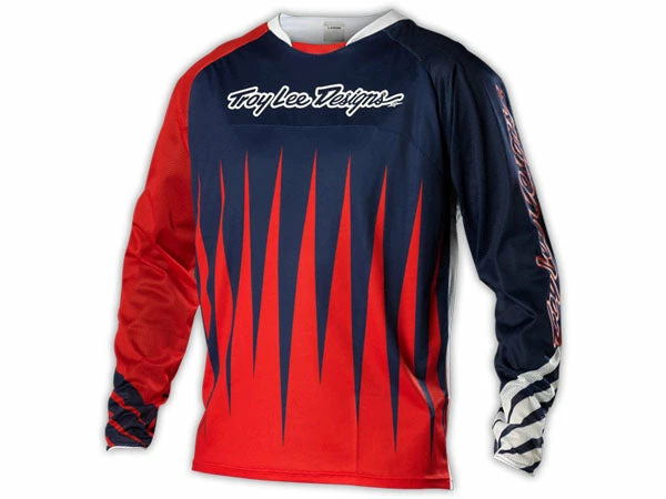 Troy Lee 2014 Sprint Race Jersey-Joker Red/Navy 1 Troy Lee 2014 Sprint Race Jersey-Joker Red/Navy