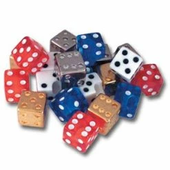 Valvecaps Trik Topz Schrader Valve Caps-Dice