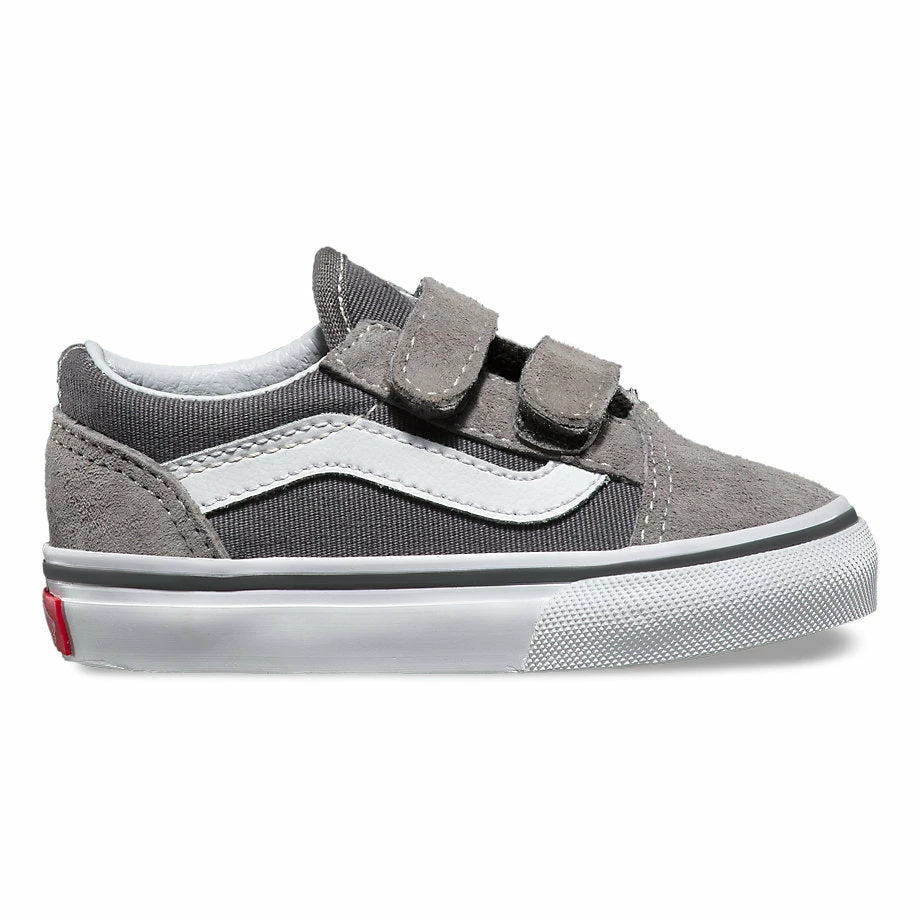 Vans Old Skool V Surplus Shoes-Frost Grey/Pewter-Toddler 1 Vans Old Skool V Surplus Shoes-Frost Grey/Pewter-Toddler