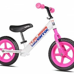 USA BMX PUSH BIKES USABMX Balance Bike-12"-White/Pink