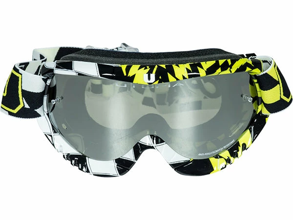 Utopia Slayer Pro MX Checkers II Goggle-Yellow/Black 2 Utopia Slayer Pro MX Checkers II Goggle-Yellow/Black