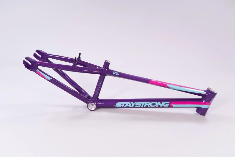 Stay Strong For Life V3 BMX Race Frame-Purple FRAMES 10 Stay Strong For Life V3 BMX Race Frame-Purple FRAMES