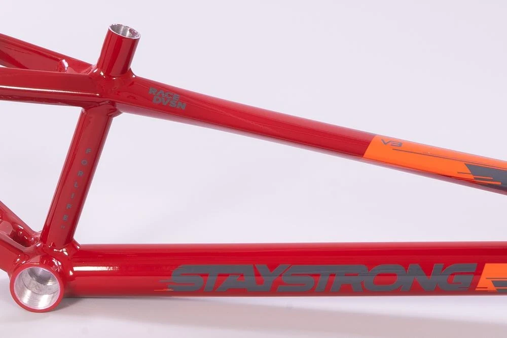 Stay Strong For Life V3 BMX Race Frame-Red 12 Stay Strong For Life V3 BMX Race Frame-Red