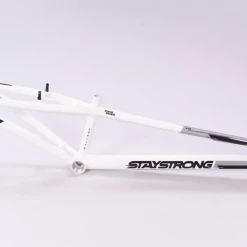 Stay Strong For Life V3 BMX Race Frame-White